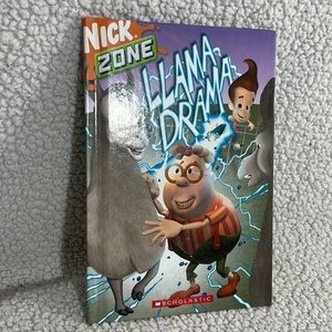 𝅺Jimmy Neutron Llama Drama Scholastic Book